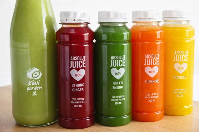 juice friss gyümölcsből