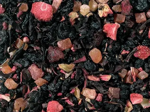Kir Royal tea